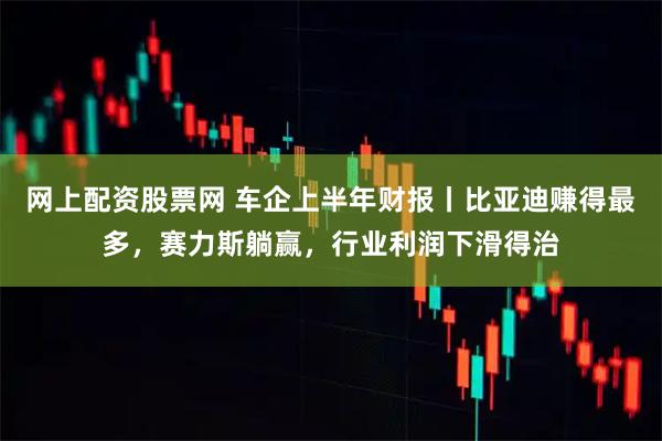 网上配资股票网 车企上半年财报丨比亚迪赚得最多，赛力斯躺赢，行业利润下滑得治